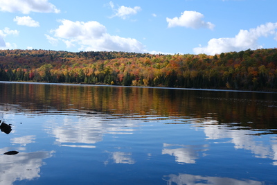Photo de Dans le parc de la Mauricie, côté Est
