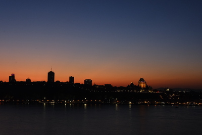 Photo de Québec vue de Lévis